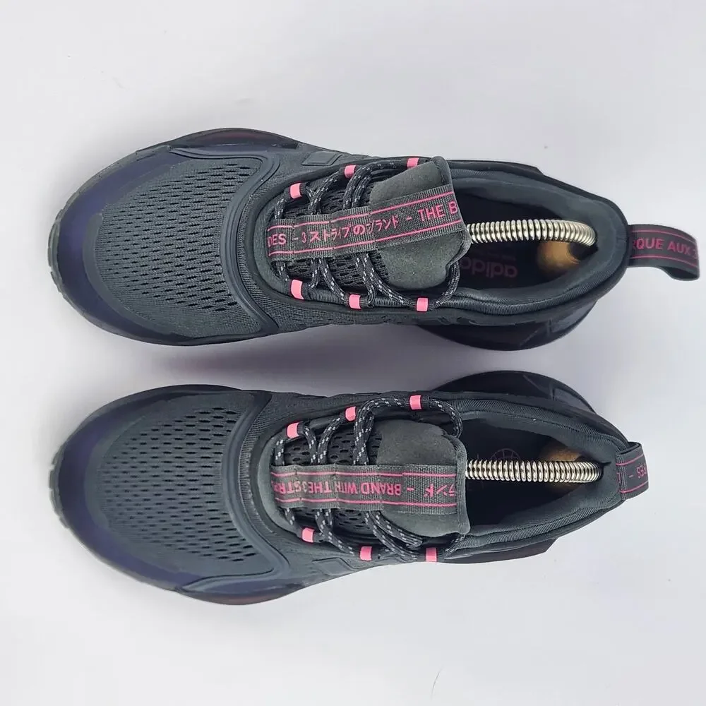 Adidas NMD V3 Youth Casual Shoes Grey/Magenta HQ1667 New Sz 6.5